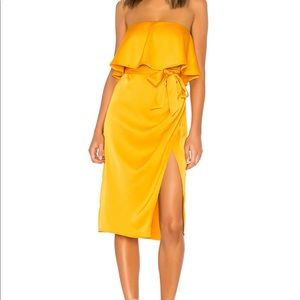 Lovers + Friends Violet MIDI in Marigold
